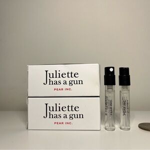 Juliette Has A Gun Pear inc. samples